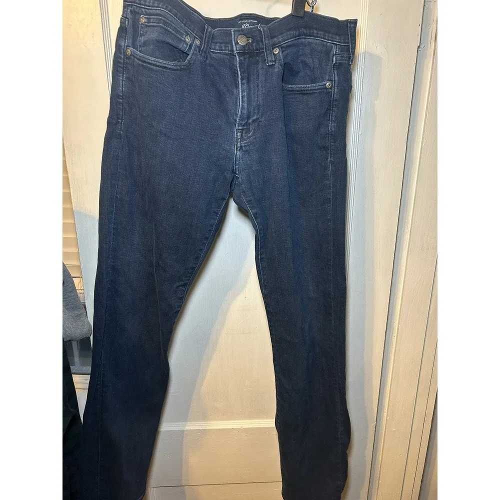 J Crew 484 Slim Fit Jeans Mens 32x32 Blue Dark  Stretch